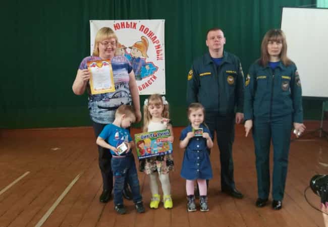 Награждение победителей  конкурса на противопожарную тематику «Неопалимая купина»