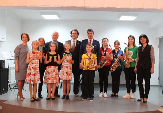 в гостях у школы