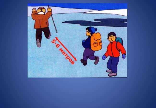 Правила поведения на льду