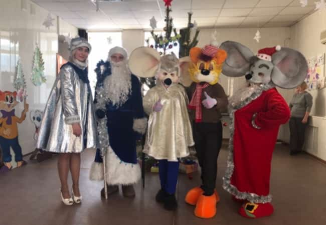 Новый год с котом Леопольдом