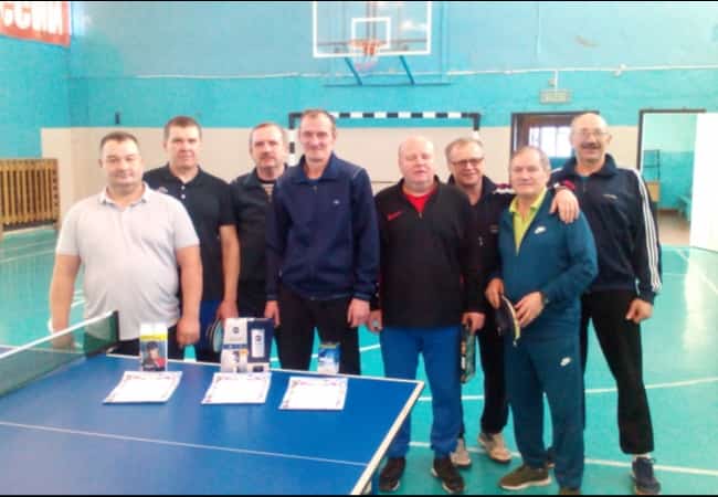 Новогодний турнир по настольному теннису