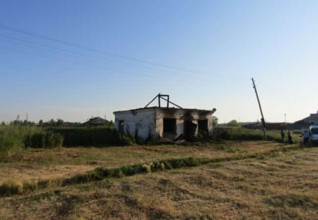 В Кетовском районе полицейскими задержан подозреваемый в поджоге сена