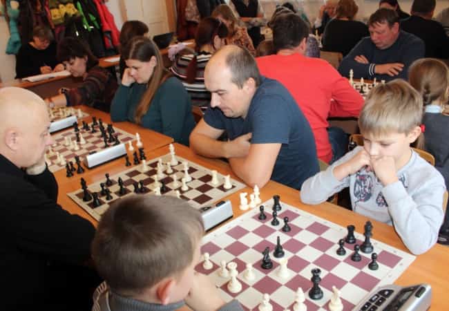 Шахматная семья в Кетовском районе