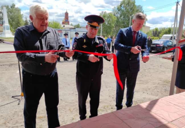 В селе Введенское Кетовского района после капитального ремонта открылся участковый пункт полиции