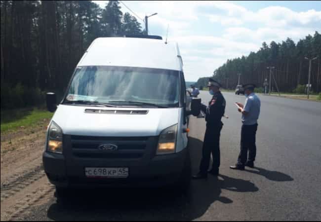 Сотрудники ГИБДД ОМВД России по Кетовскому району провели оперативно-профилактическое мероприятие «Автобус»