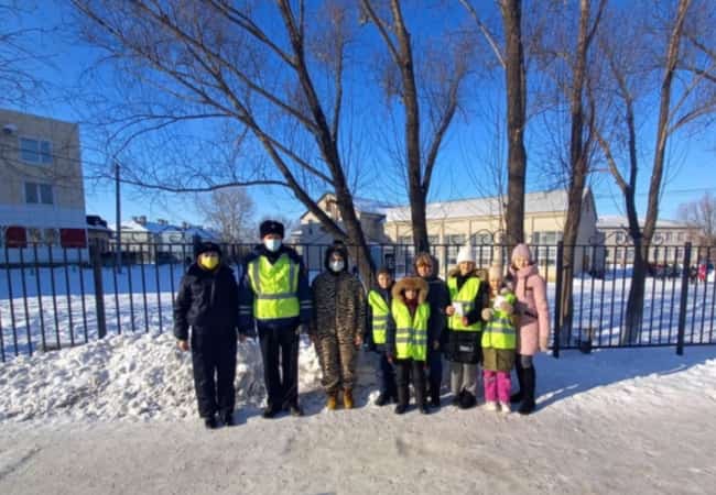 Профилактическая акция «Зебра – друг пешехода!»  прошла в селе Кетово
