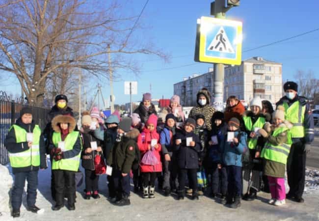 Профилактическая акция «Зебра – друг пешехода!»  прошла в селе Кетово