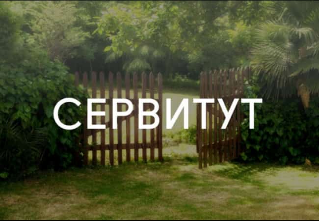 Сообщение о возможном установлении публичного сервитута