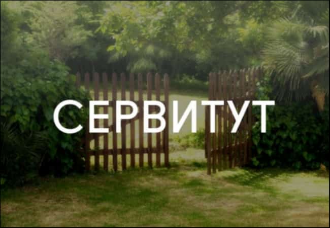 Сообщение о возможном установлении публичного сервитута