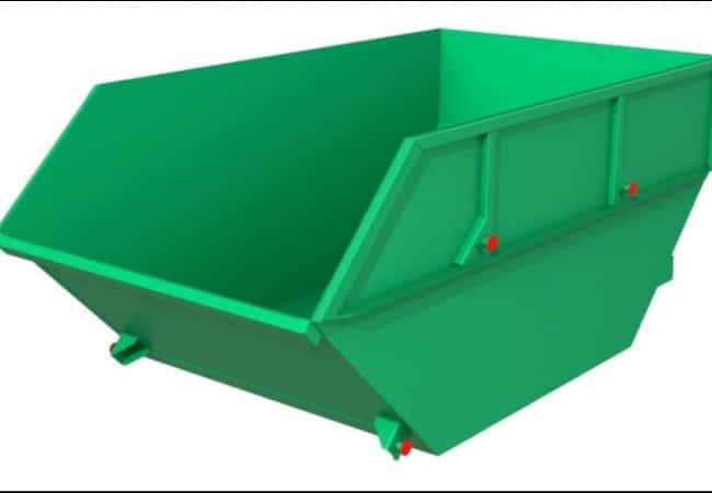 Складирование крупногабаритного мусора  разрешено