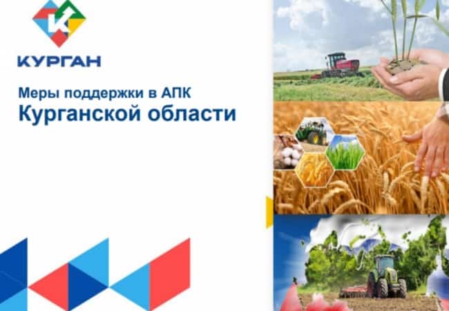 Меры поддержки в АПК Курганской области
