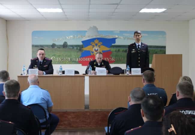 Начальник УМВД России по Курганской области представил личному составу отдела МВД России «Кетовский» нового руководителя