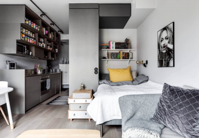 Современные тенденции в дизайне маленьких квартир