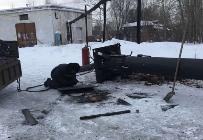 Система отопления на станции Просвет функционирует