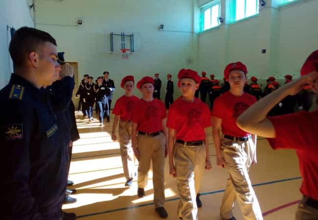 16-17 марта 2019 г. в селе Косолапово Целинного района состоялся 12-й Международный слёт кадет сельских школ Зауралья.