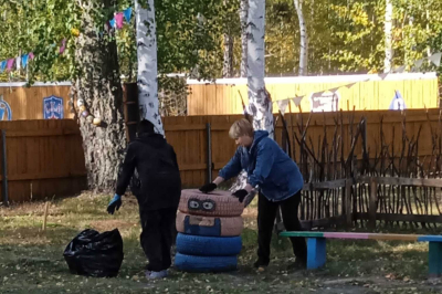Курганские ТОС дружно приводят свои территории в порядок