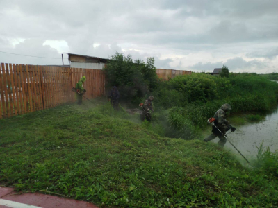 Профилактическая работа по предупреждению пожаров продолжается