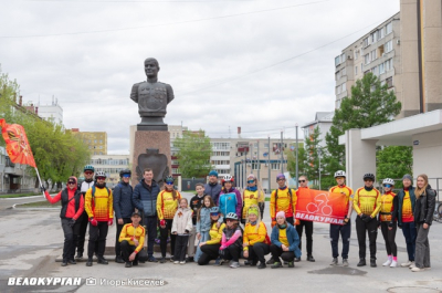 Велосипедисты Кургана посвятили свой велопробег памяти нашего земляка Максима Захарова, кавалера пяти медалей «За отвагу»