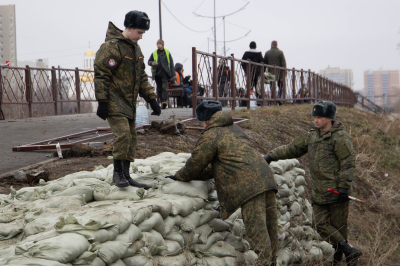 Курган готовится к приходу «большой воды»