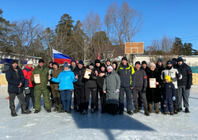 «А ну-ка, парни!». ТОСы микрорайона Утяк провели спортивный праздник в честь Дня Защитника Отечества.