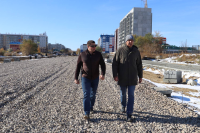 Временно исполняющий полномочия главы города Кургана Антон Науменко  сегодня провел очередной рабочий объезд