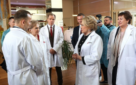 Валентина Матвиенко оценила возможности курганского завода «Велфарм»