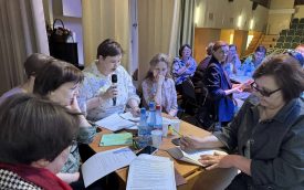 Жителей трёх восточных округов Курганской области учили созданию проектов для президентского конкурса