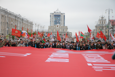 По Кургану прошел Бессмертный полк