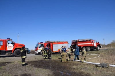 Открытое горение на пожаре в садоводствах за Смолино ликвидировано