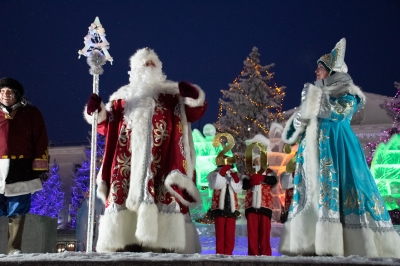 Курган встречает Старый Новый год