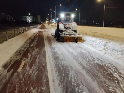 Дорожные службы Кургана работают в круглосуточном режиме