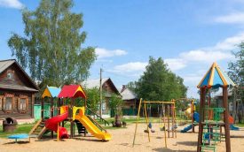 В четырёх округах Курганской области появятся современные детские площадки