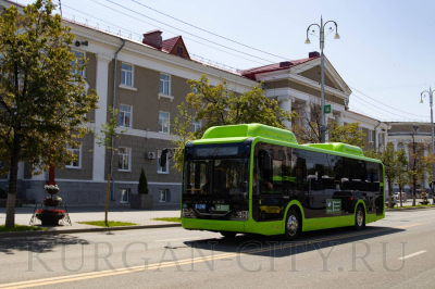 «Двигаемся вперед!» В Кургане представили новые комфортабельные автобусы