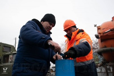 Модернизация водоразборных колонок в Кургане продолжается