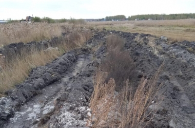 В Кургане продолжается опашка территорий