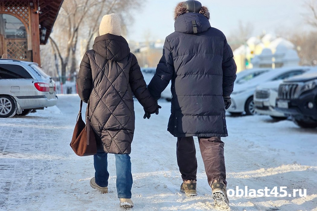 Курган ожидает резкое потепление после морозной ночи