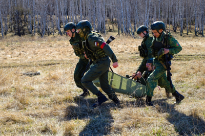 В Кургане состоялись соревнования муниципального этапа игры «Зарница 2.0»
