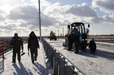 Для завершения ремонта моста через реку Тобол по улице Бурова-Петрова потребуется временное перекрытие движения