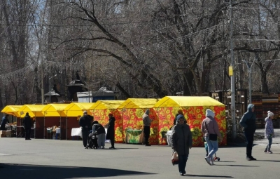 В Христово Воскресенье в Кургане работают пасхальные ярмарки