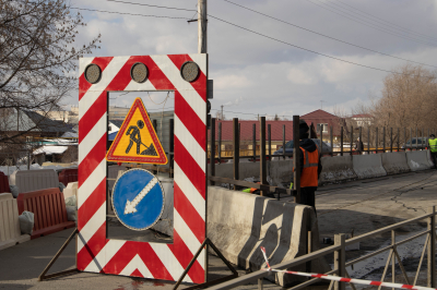 В Кургане отремонтируют мост через речку Черная по улице Карбышева