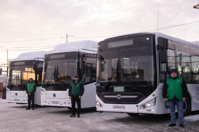 На улицы Кургана выйдет партия новых автобусов большого класса