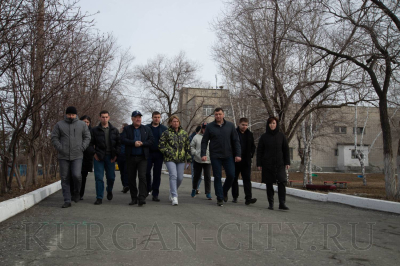 Временно исполняющий полномочия главы города Кургана Антон Науменко провел очередной рабочий объезд