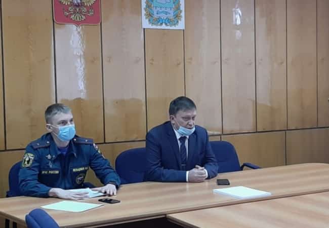 Провели рабочее совещание с Главами муниципальных образований Кетовского района, обсудили  вопросы обеспечения пожарной безопасности.