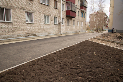 Благоустроенных территорий в Кургане становится больше