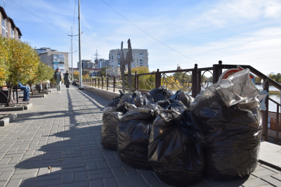 В Кургане прошел общегородской субботник
