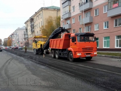 Дорожные службы города приводят в порядок улично-дорожную сеть Кургана
