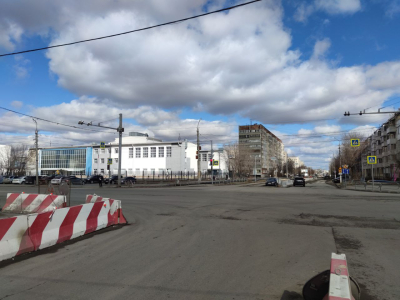 С 5 апреля по 15 мая будет закрыт для движения участок ул. Дзержинского