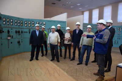 Члены Общественной палаты города Кургана ознакомились с работой теплоэнергетического комплекса