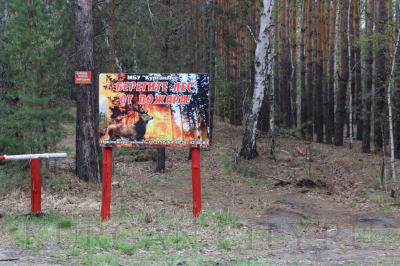 В Кургане продолжает действовать особый противопожарный режим