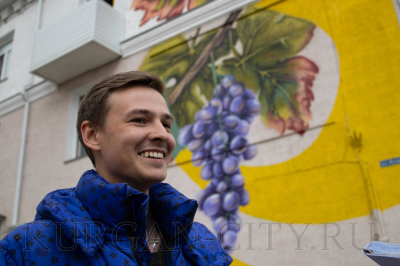 В Кургане продолжается фестиваль стрит-арта